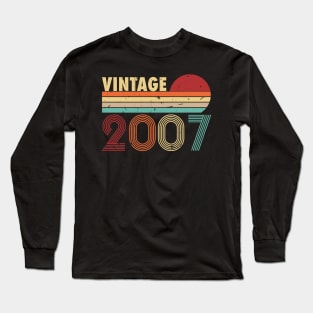 2007 vintage Long Sleeve T-Shirt